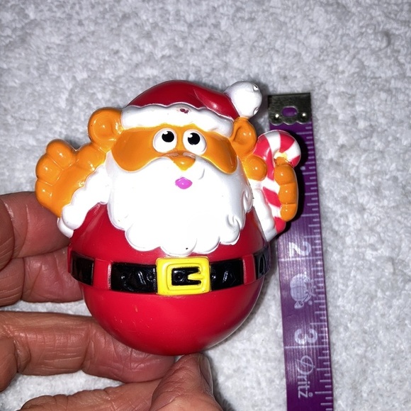 Christmas weebles wooble Santa Claus and snowman - Picture 7 of 7